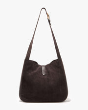 ANITA SUEDE BAG IN ESPRESSO