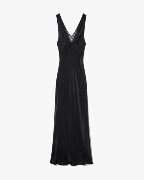 Nili Lotan Women's Roya Silk Dress Black, 00