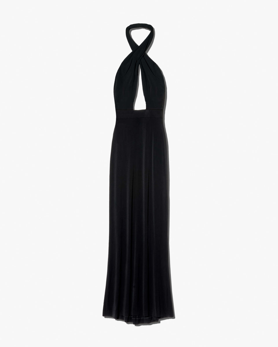 LITA GOWN IN BLACK