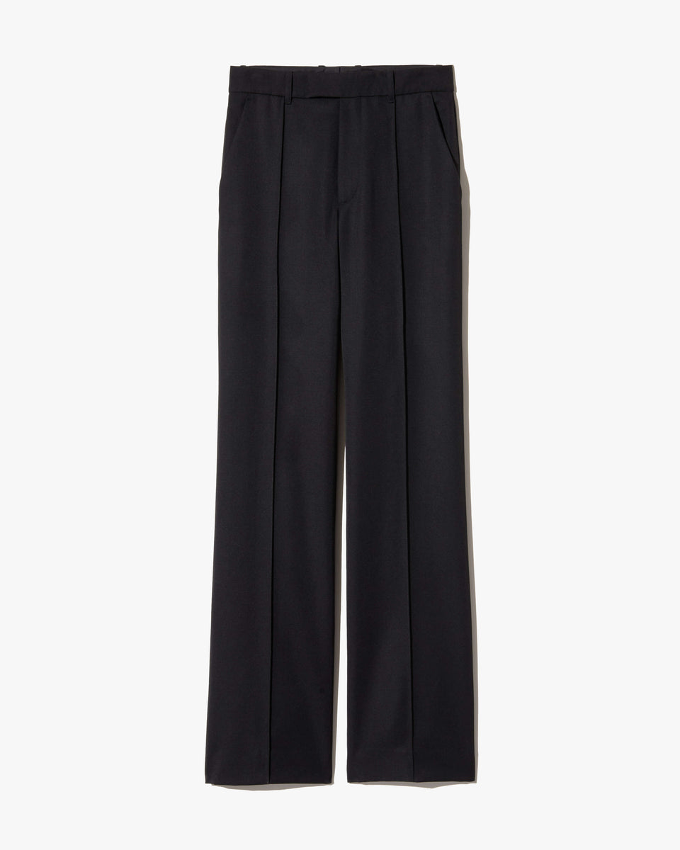 ETOILE WOOL TUXEDO PANT IN BLACK