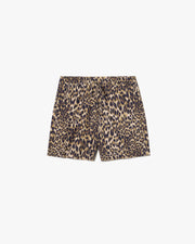 FRANCES SHORT IN VINTAGE LEOPARD PRINT