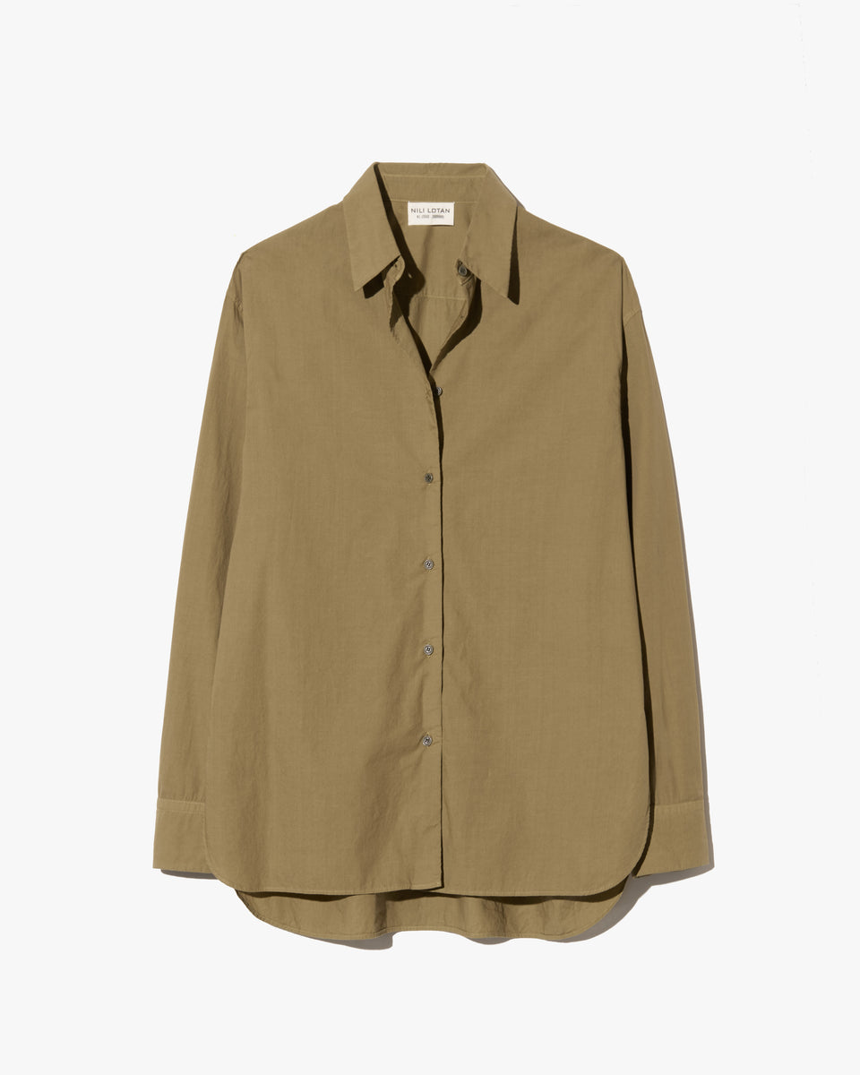 AMANTE SHIRT IN OLIVE GREEN
