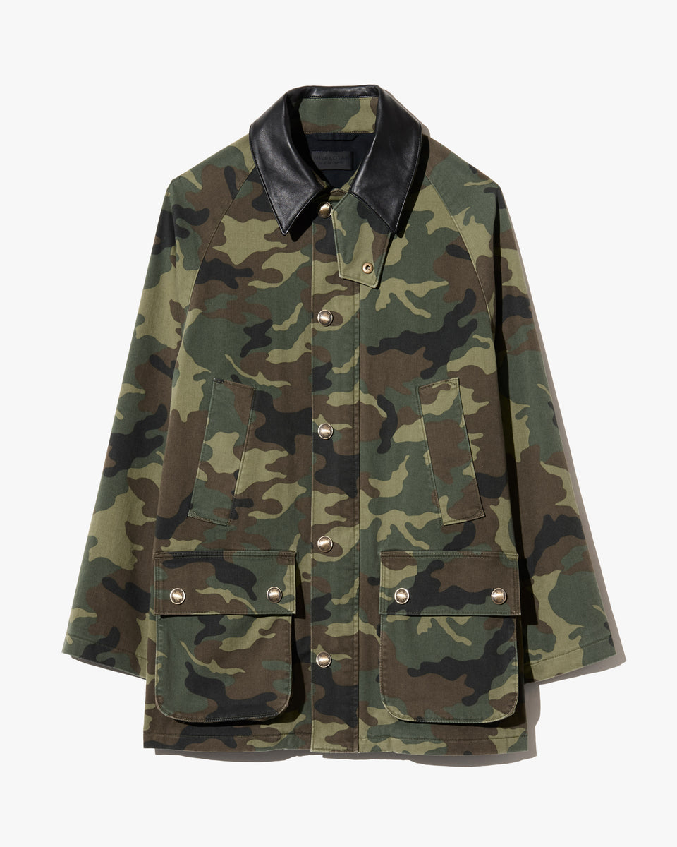 ANDREW CAMOUFLAGE PARKA IN CAMOUFLAGE