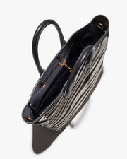 FREDDIE BAG IN IVORY/BLACK ZEBRA PRINT