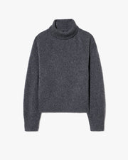 TABITHA CASHMERE SWEATER IN CHARCOAL