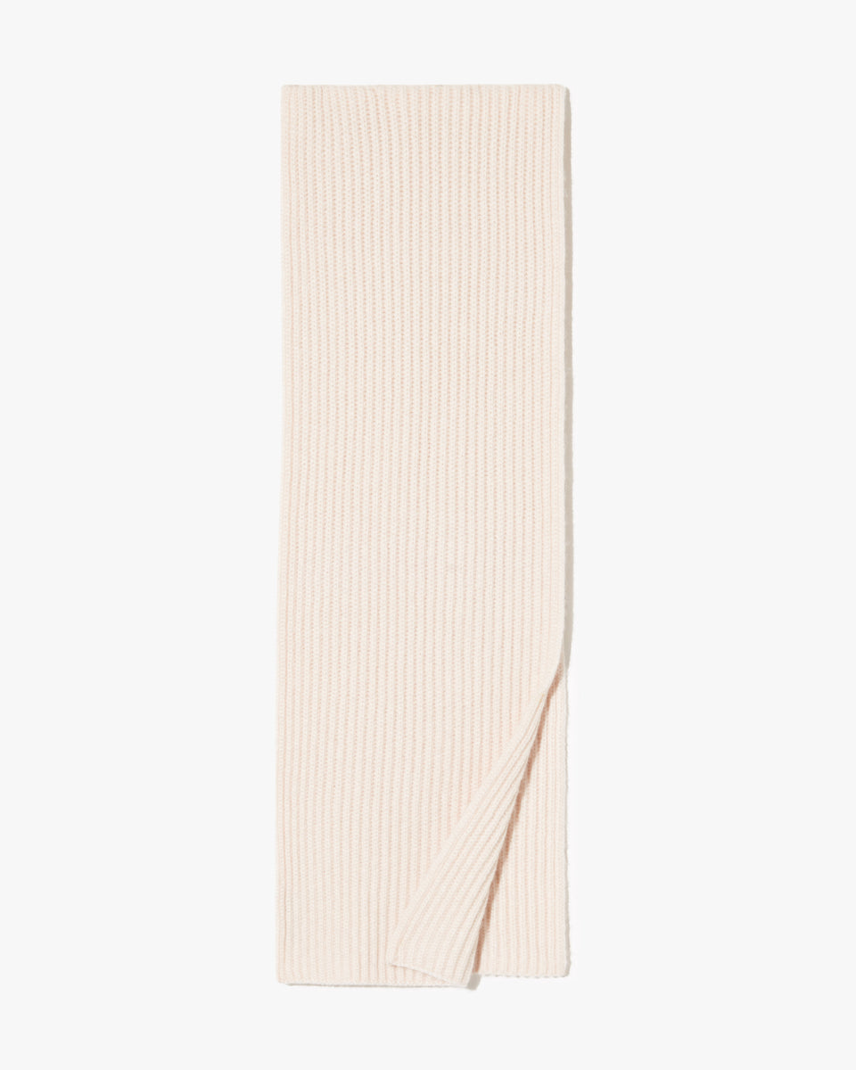 DIMA CASHMERE SCARF IN IVORY