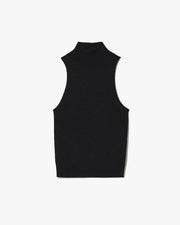 HANSEN SWEATER TANK IN BLACK
