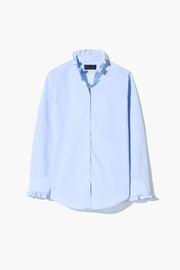 ELIO COTTON SHIRT IN LIGHT BLUE