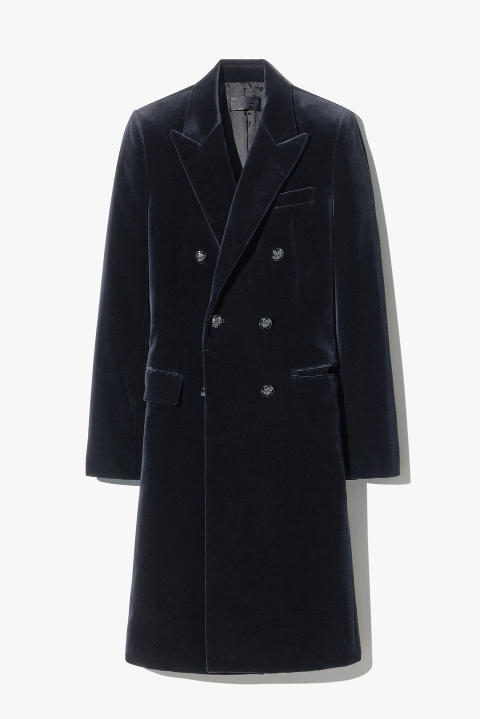 MOSELLE DOUBLE BREASTED VELVET JACKET IN MOSELLE DOUBLE BREASTED VELVET JACKET