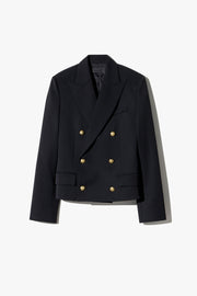 ALDER WOOL JACKET IN BLACK