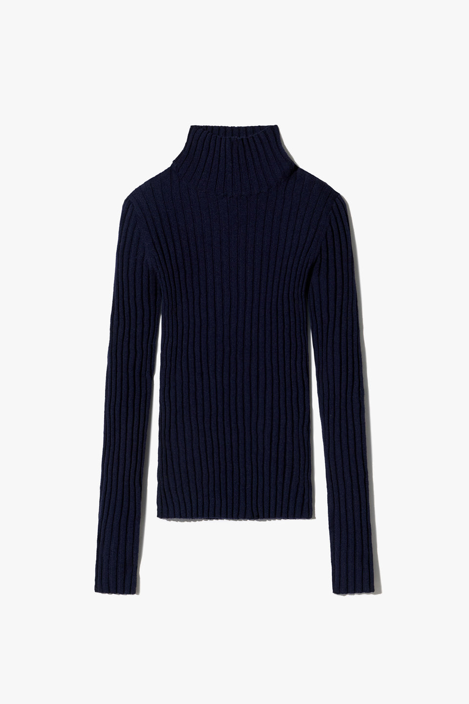 YOLANDA WOOL SWEATER IN DARK NAVY
