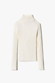 YOLANDA WOOL SWEATER IN IVORY