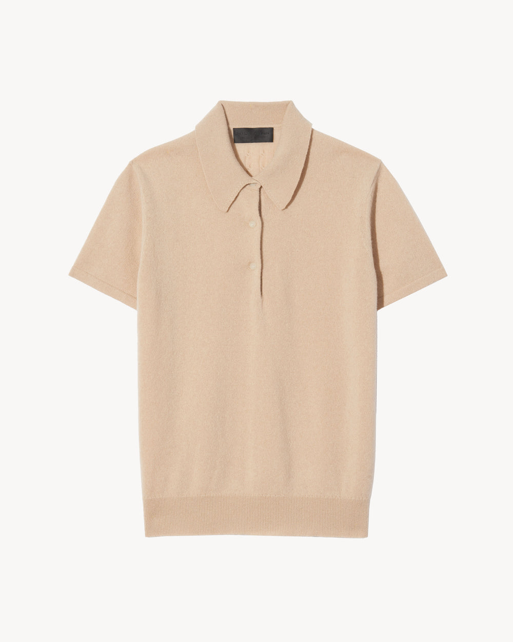 MILOS CASHMERE POLO IN TAUPE