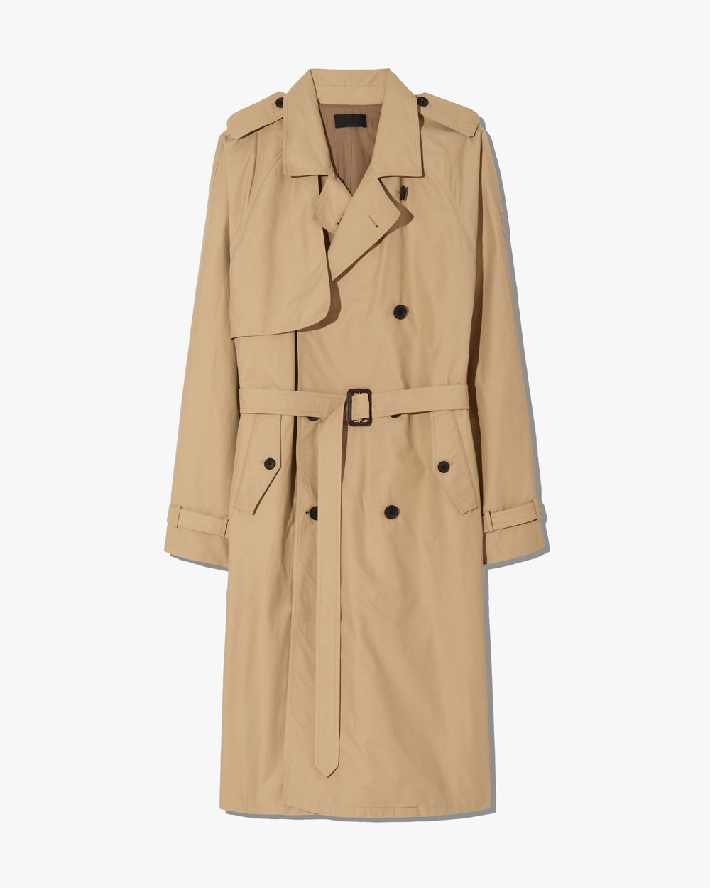 KIERAN TRENCH COAT IN KHAKI