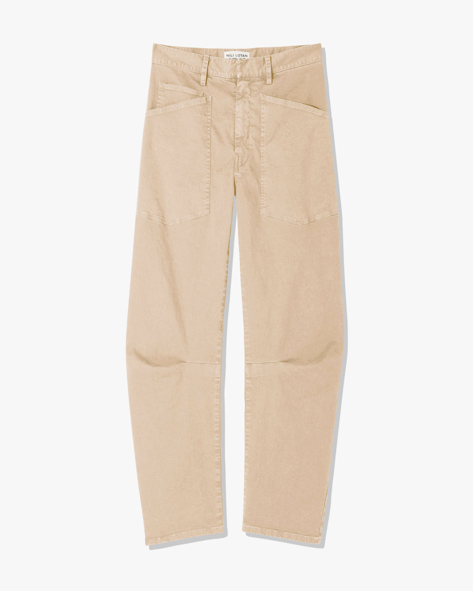 SHON COTTON PANT IN SANDSTONE