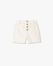HARLEY DENIM SHORT IN CREAM