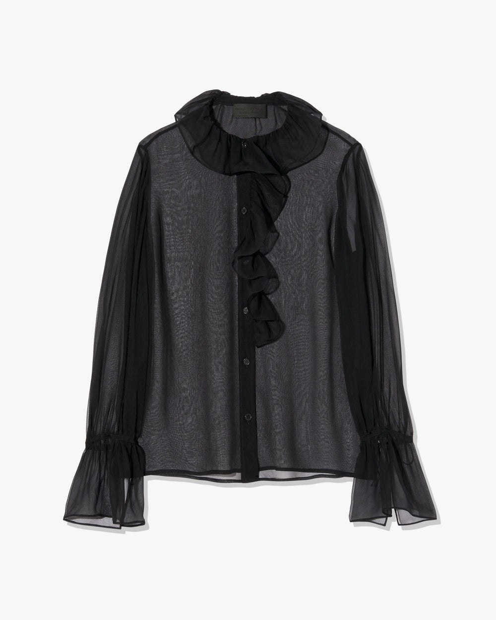 CECILY SILK BLOUSE IN BLACK