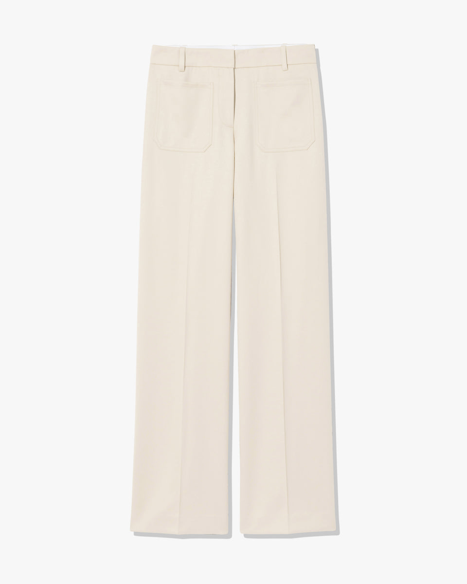 FLORENCE COTTON PANT IN STONE