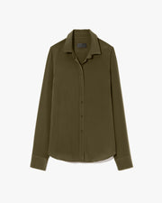 GAIA SLIM SHIRT IN LODEN