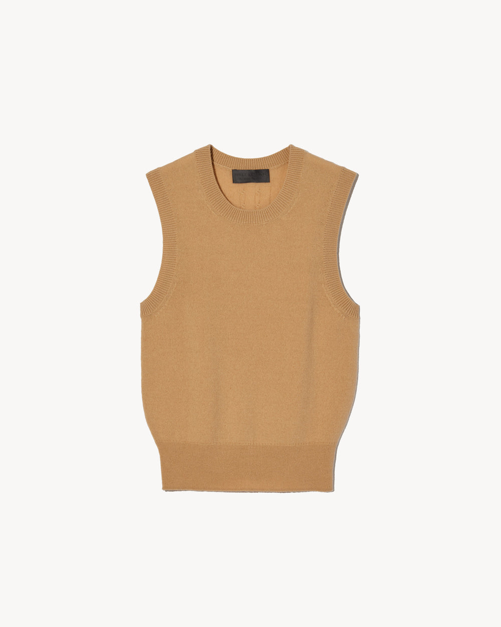 MAY CASHMERE TANK IN TAN