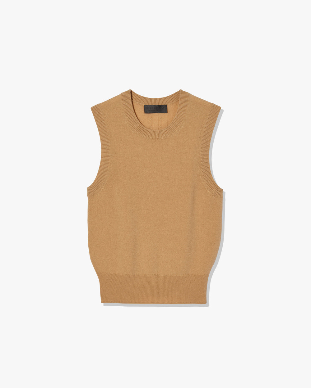 MAY CASHMERE TANK IN TAN