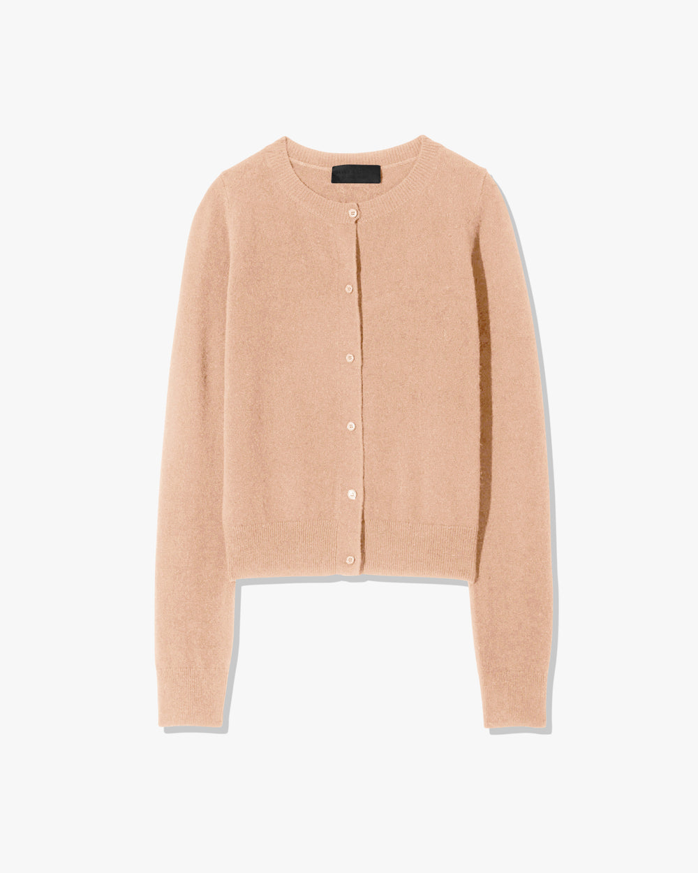 MARCH CASHMERE CARDIGAN IN BLUSH