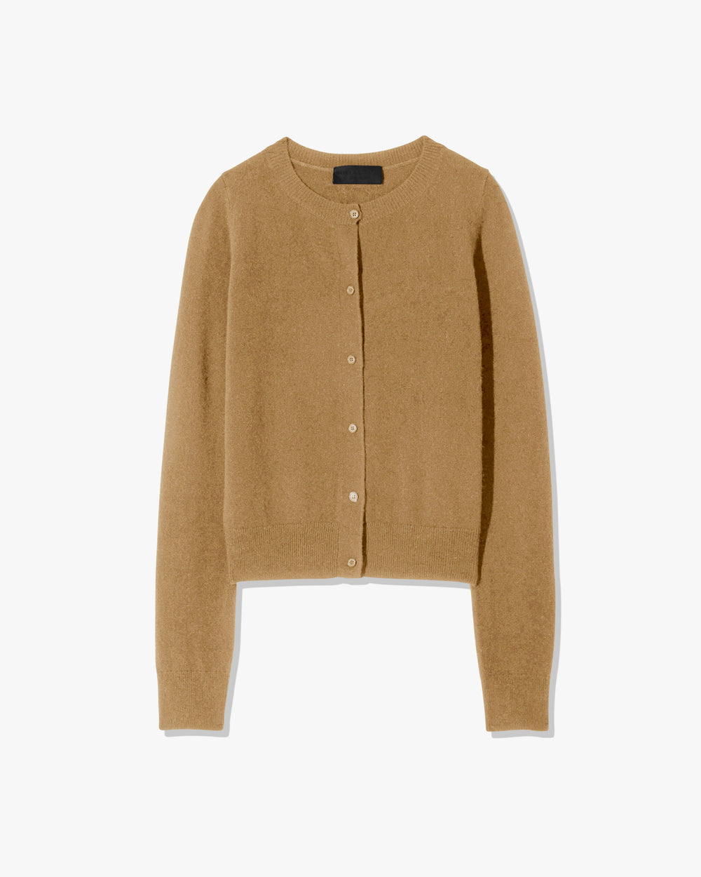 MARCH CASHMERE CARDIGAN IN TAN