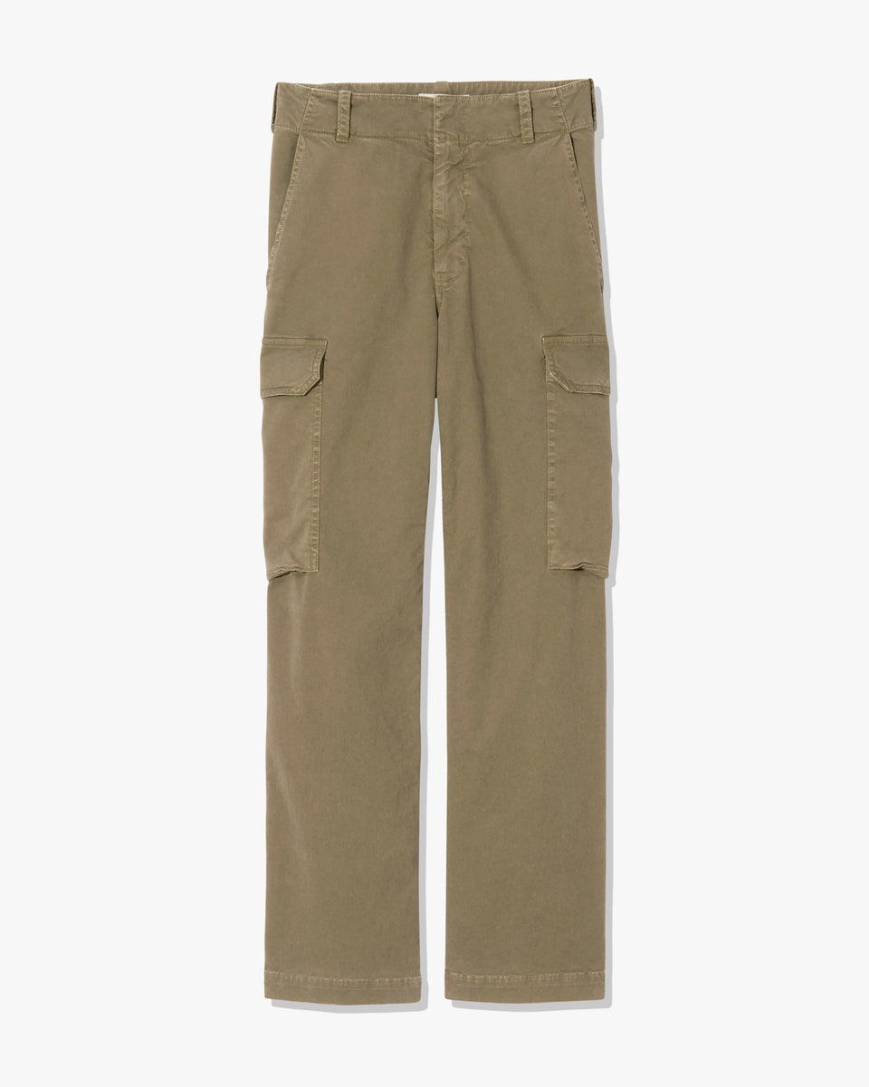 LEOFRED CARGO PANT IN MILITARY GREEN