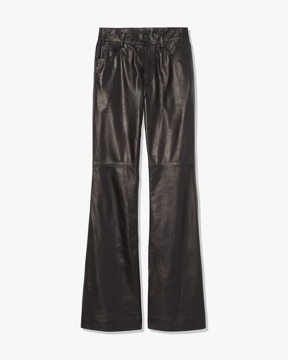 ROE LEATHER PANT IN BLACK