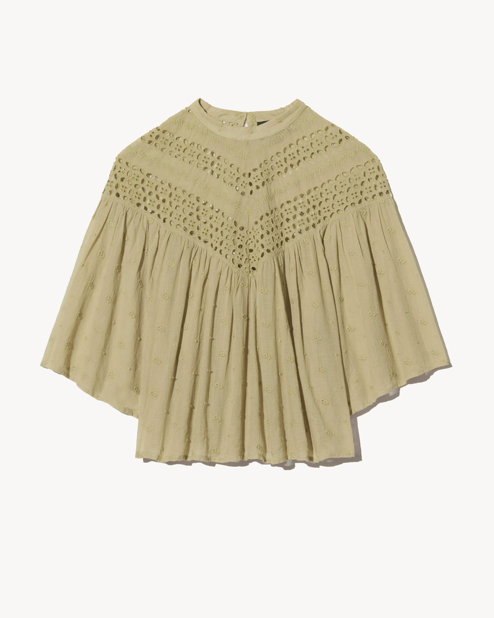 MIKKI BLOUSE IN SAFARI KHAKI