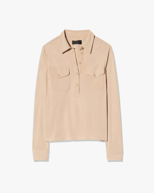 LARK SHIRT IN KHAKI