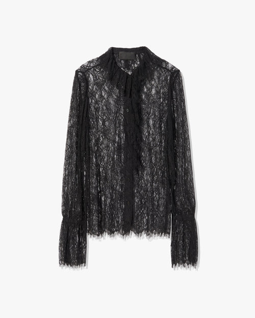 CECILY TOP IN BLACK