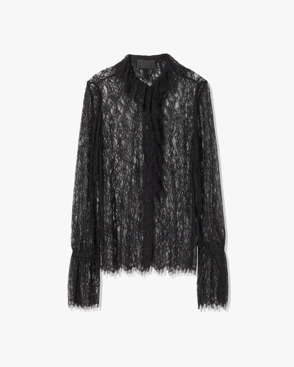 CECILY TOP IN BLACK