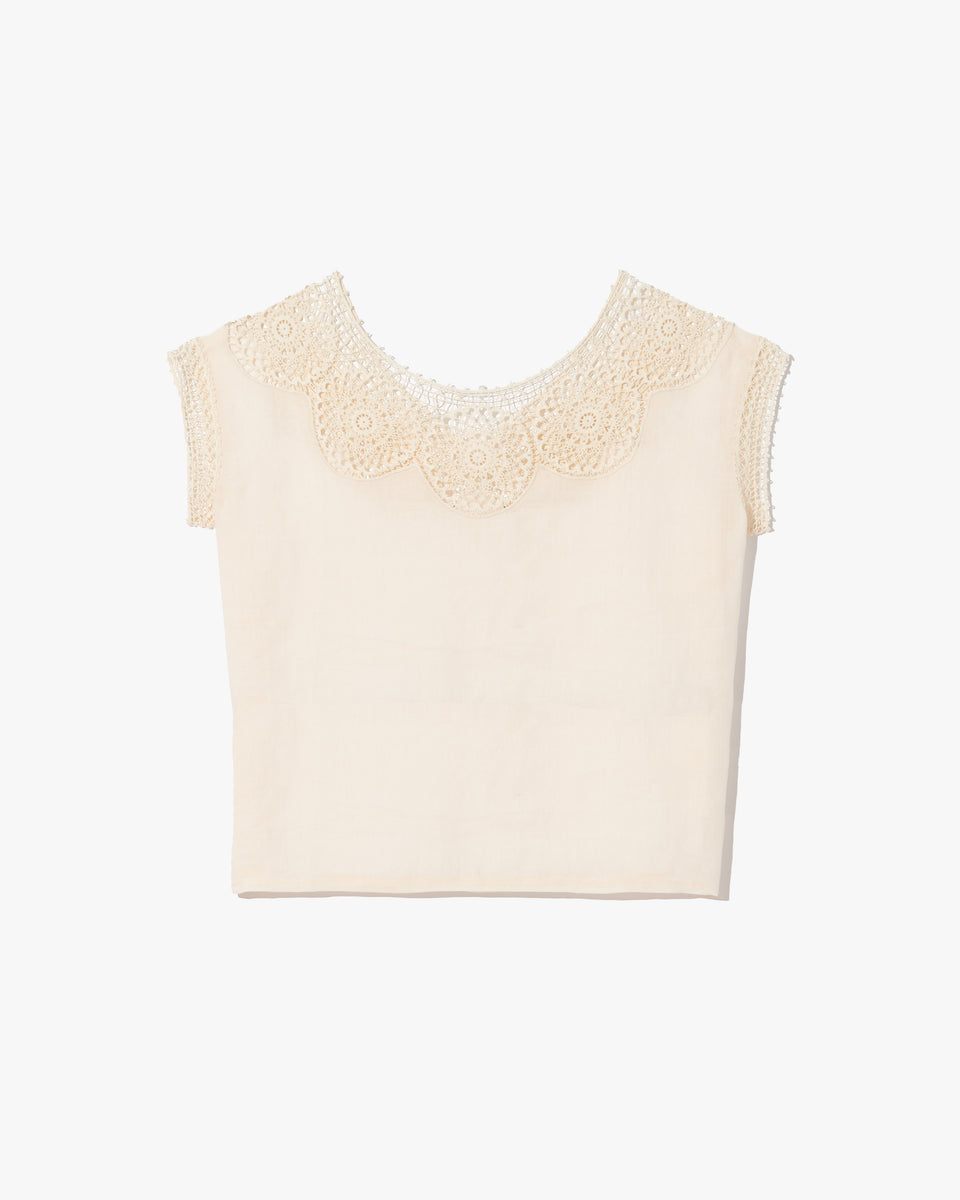CAILA TOP IN IVORY