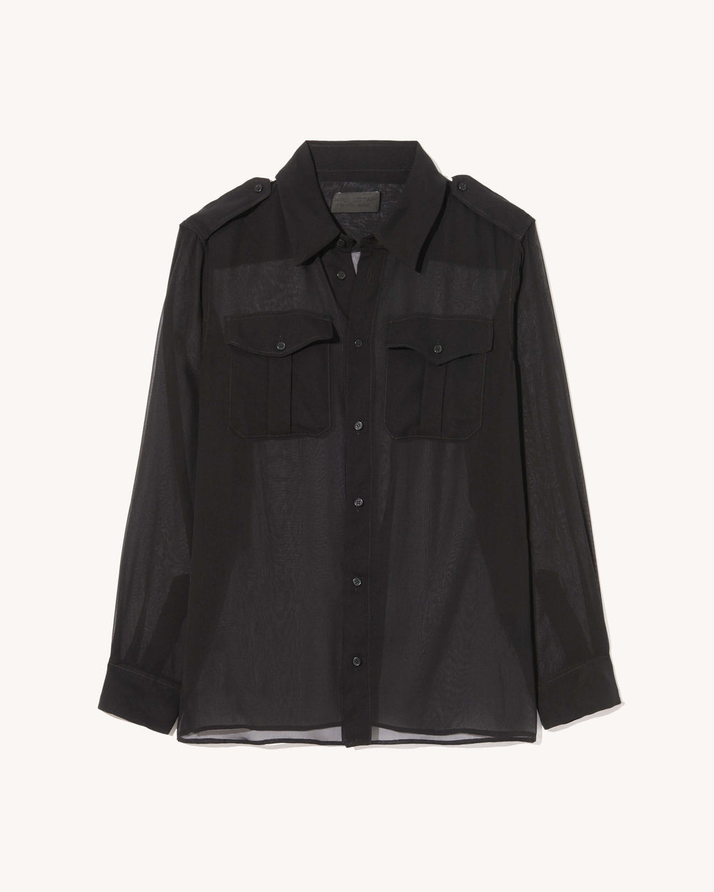 BETTY SILK SHIRT IN BLACK