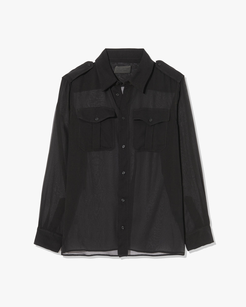 BETTY SILK SHIRT IN BLACK
