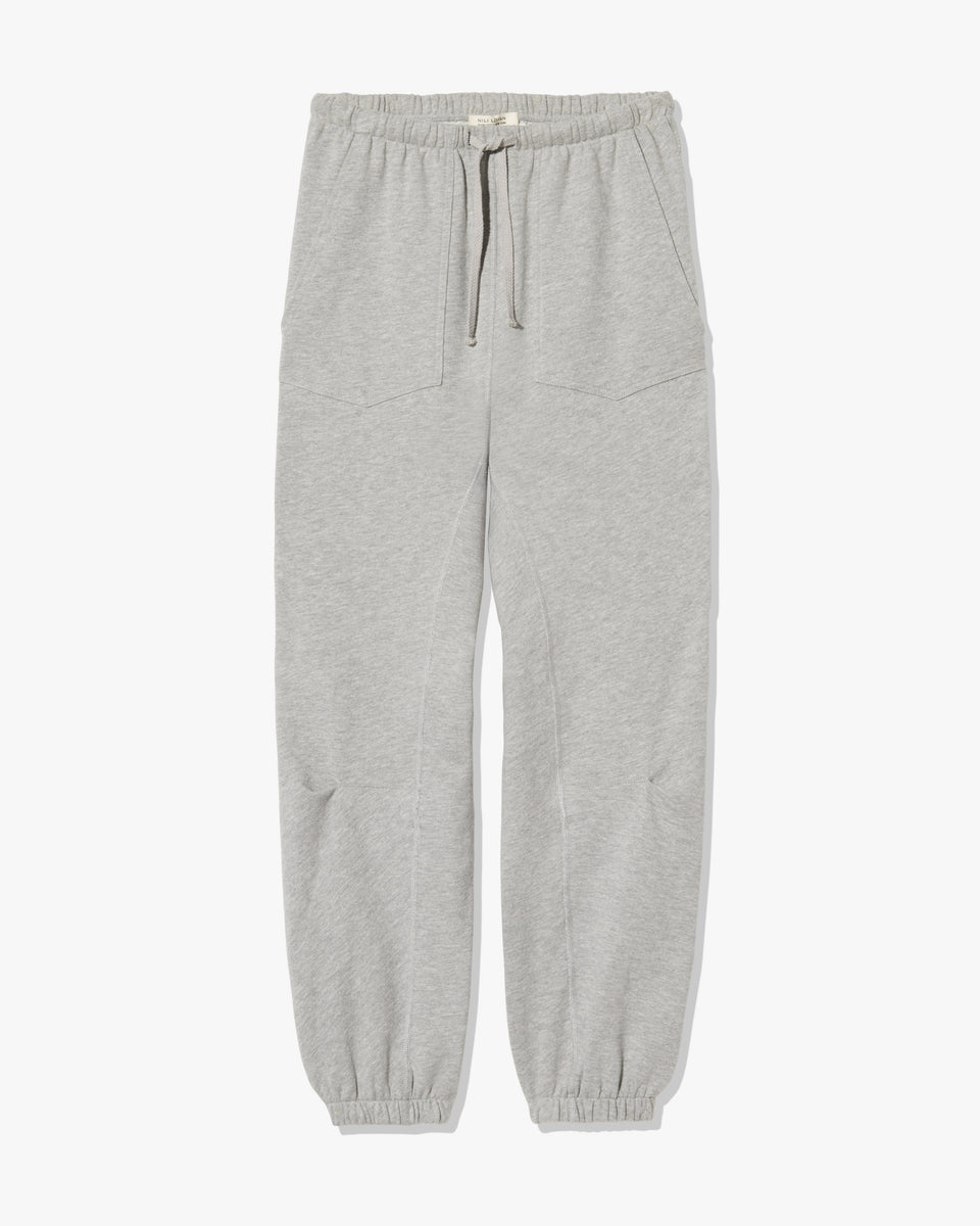 DULCE SWEATPANT IN HEATHER GREY
