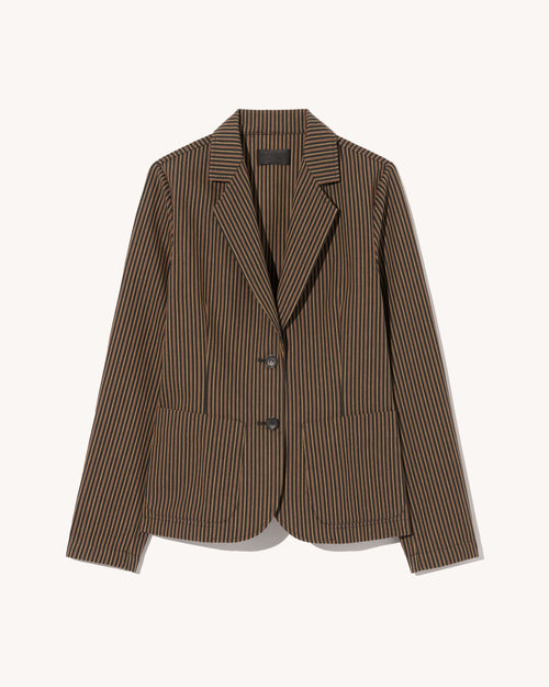 TOWNES BLAZER IN VINTAGE RAILROAD STRIPE