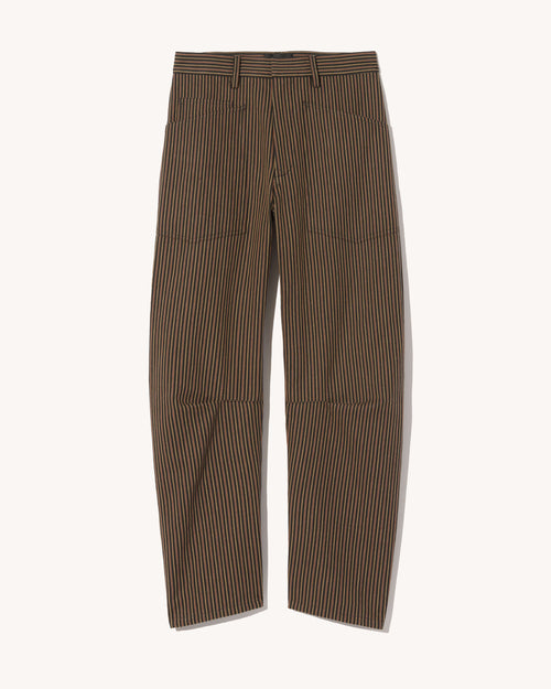 SHON JEAN IN VINTAGE RAILROAD STRIPE