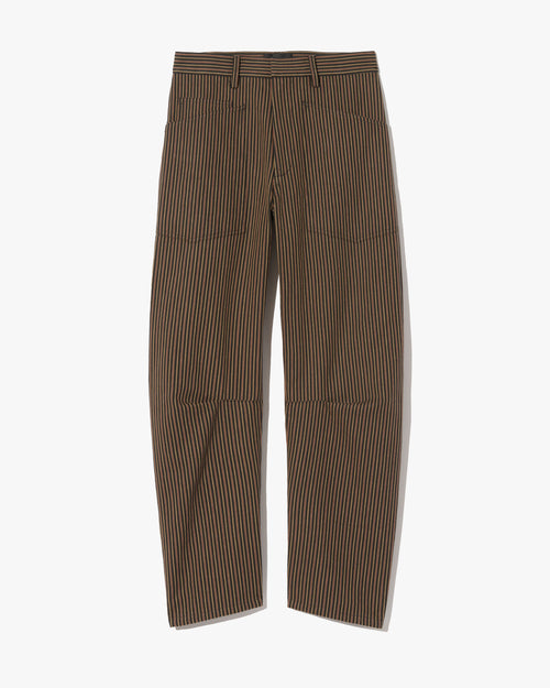 SHON JEAN IN VINTAGE RAILROAD STRIPE