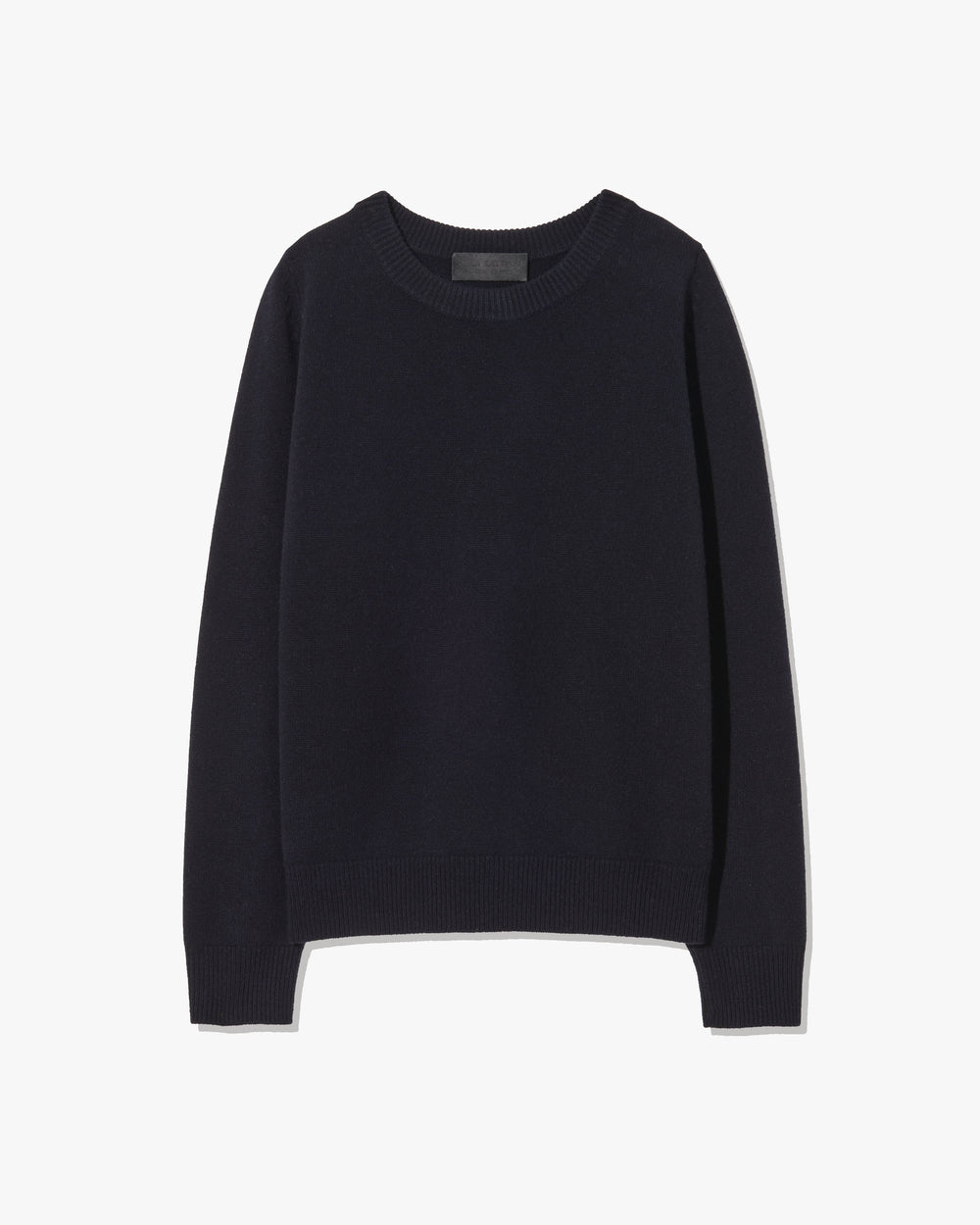 NORA CASHMERE SWEATER IN DARK NAVY