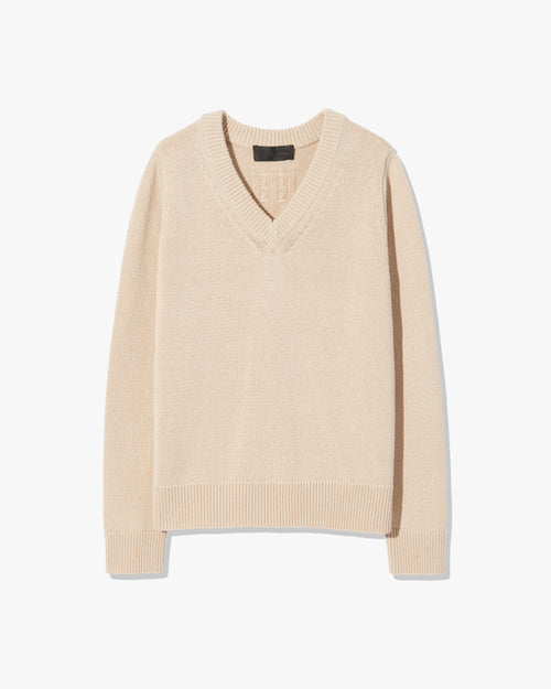 PRIYA SWEATER IN ECRU