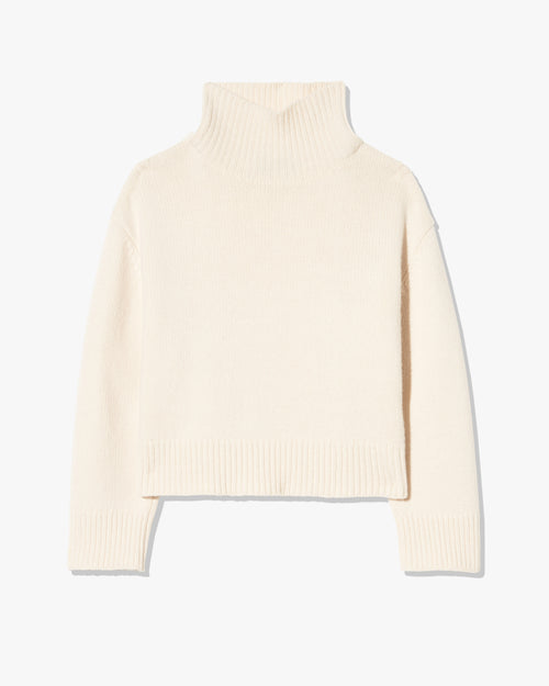 OMAIRA SWEATER IN IVORY