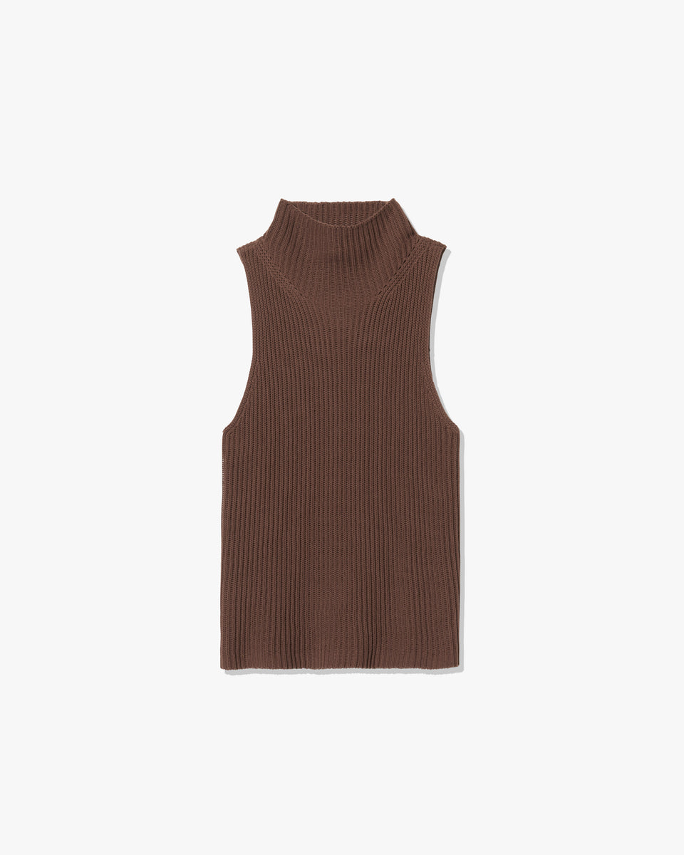 SONIA SWEATER IN BROWN