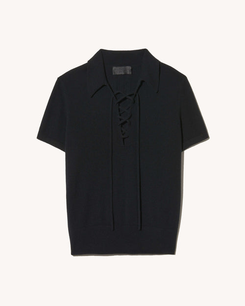 MAGDALENA CASHMERE SWEATER IN BLACK