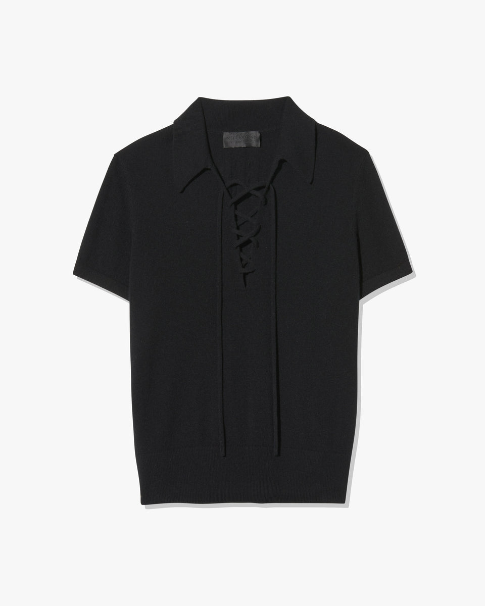 MAGDALENA CASHMERE SWEATER IN BLACK