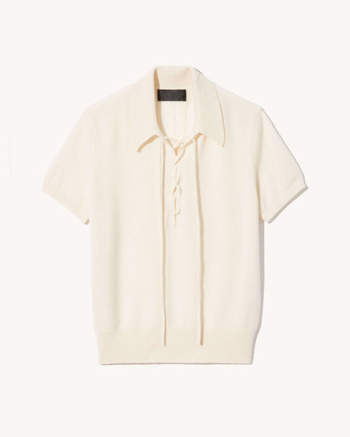 MAGDALENA CASHMERE SWEATER IN IVORY