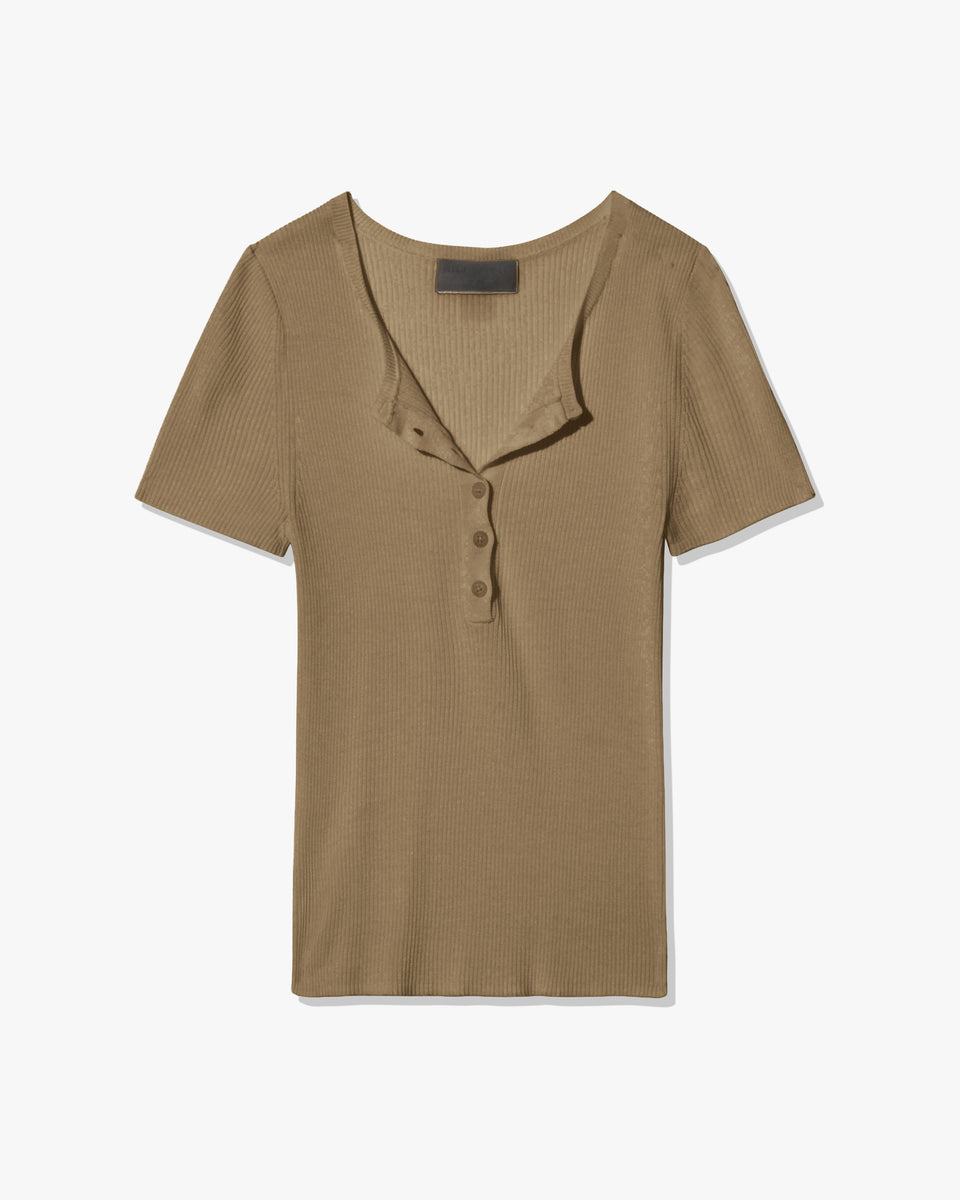 FRANCENE SWEATER IN MILITARY GREEN