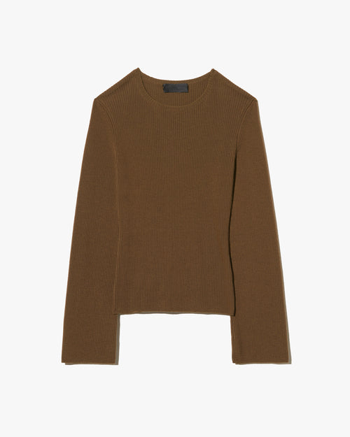 PRESLEY SWEATER IN KHAKI GREEN