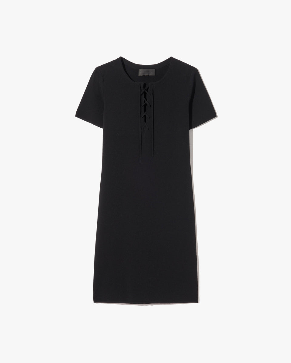 PALMA KNIT DRESS IN BLACK